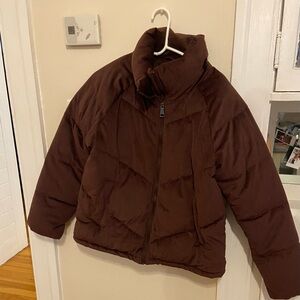 Vero Moda size large purple puffer jacket never worn